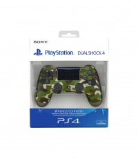 PS4 DualShock Green Camouflage