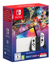 Nintendo Switch OLED Model + Mario Kart 8 Deluxe Bundle + 12 Months NSO